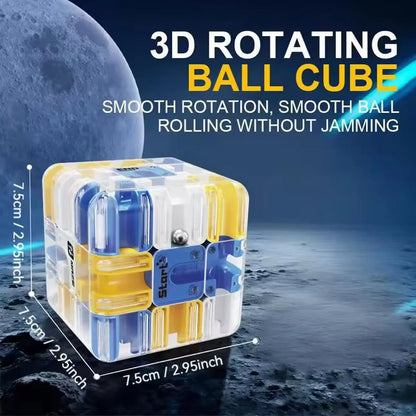 Maze Magic Cube Puzzle Toy Labyrinth Rolling Ball Magic Cube