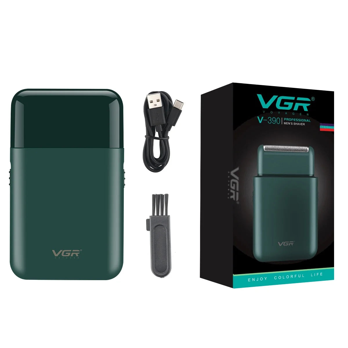 VGR Electric Shaver Professional Beard Trimmer Razor for Men V-390