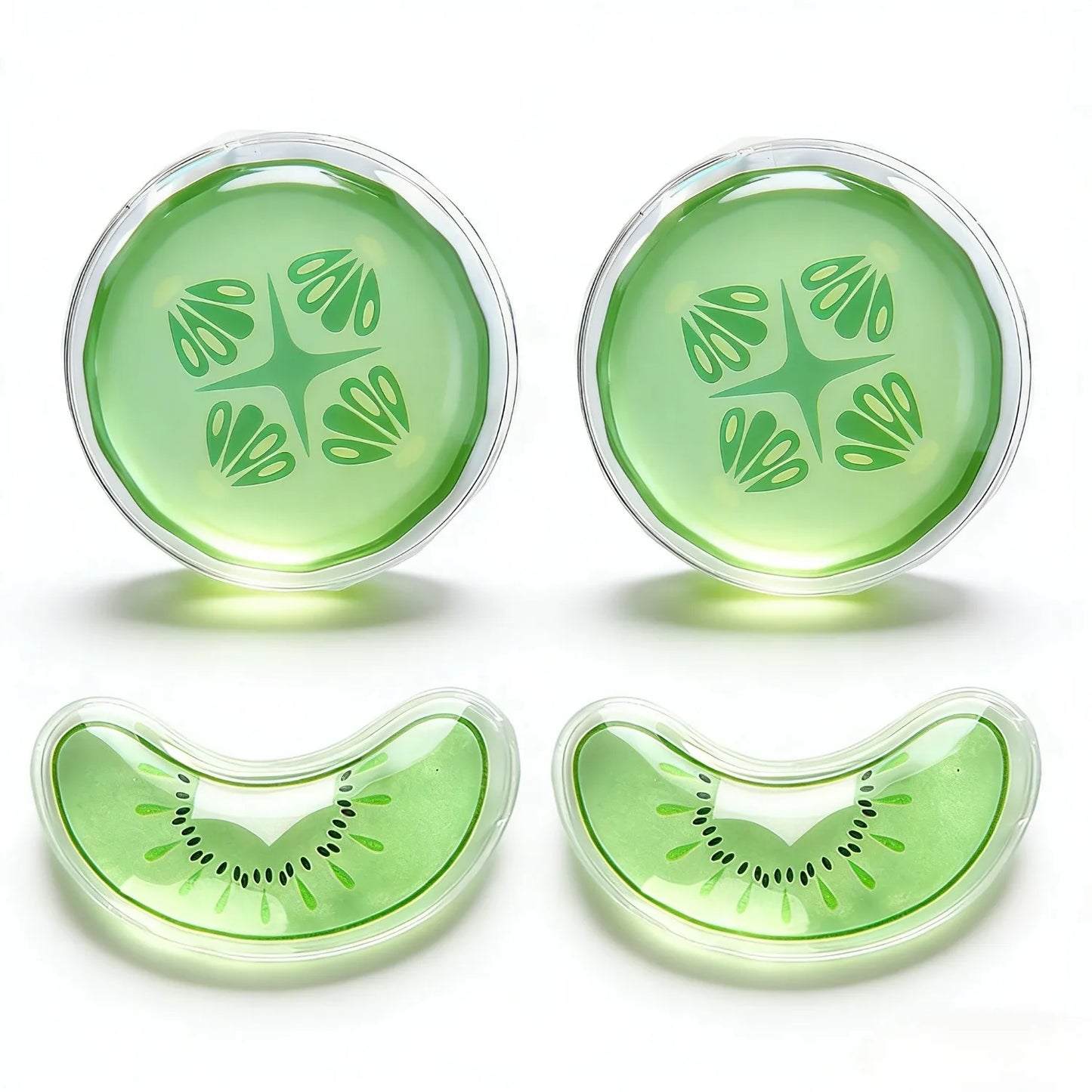 Fruit-Themed Gel Eye Mask – Hot & Cold Compress Pads