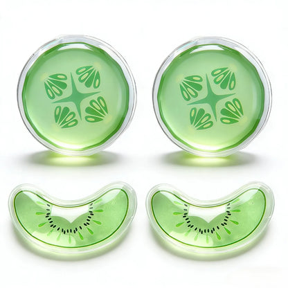 Fruit-Themed Gel Eye Mask – Hot & Cold Compress Pads
