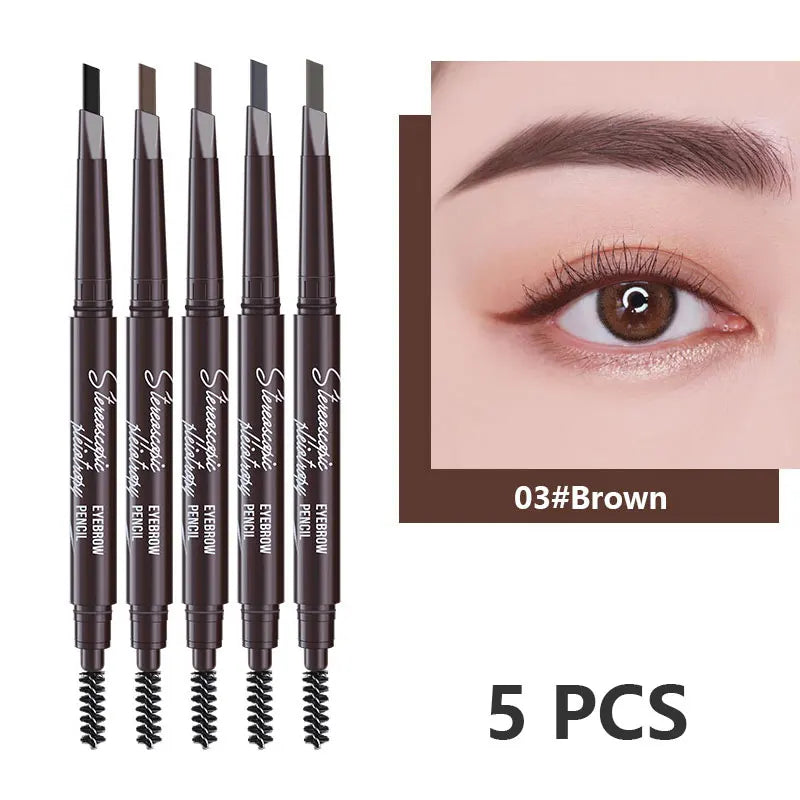 Eyebrow Pencil Waterproof Microblading Eyebrow Pen Marker Brow