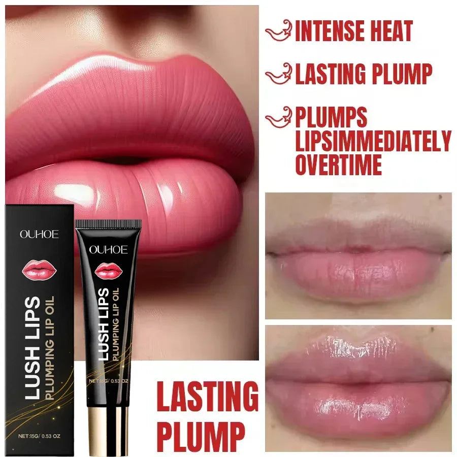 Lip Plumper Oil Instantly Volumising Increase Lip Elasticity