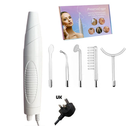Professional  5 in 1 Darsonval Kit Facial Skin Therapy Wand