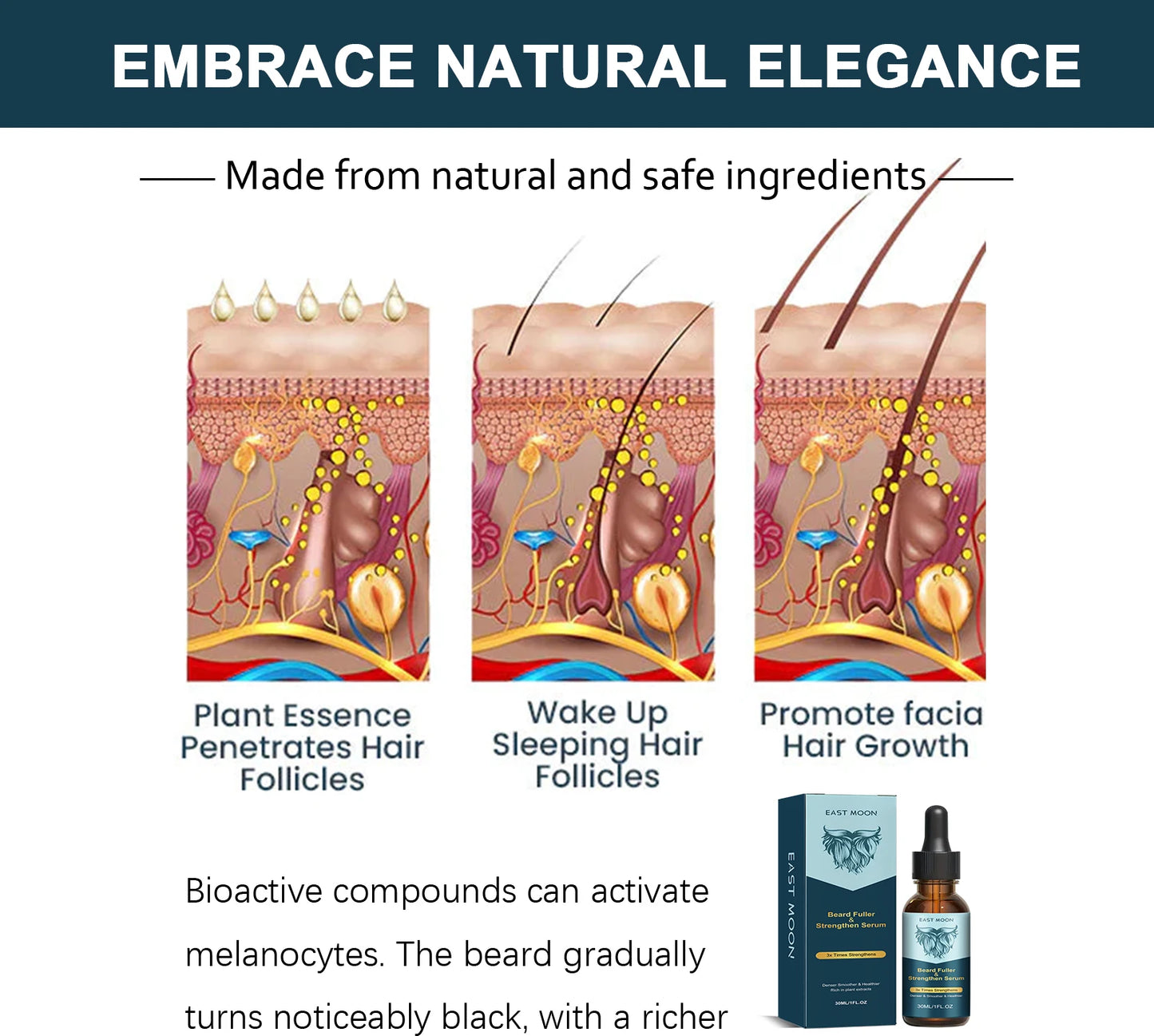 Natural Hair Care Essential Oil Ginger Polygonum Multiflorum