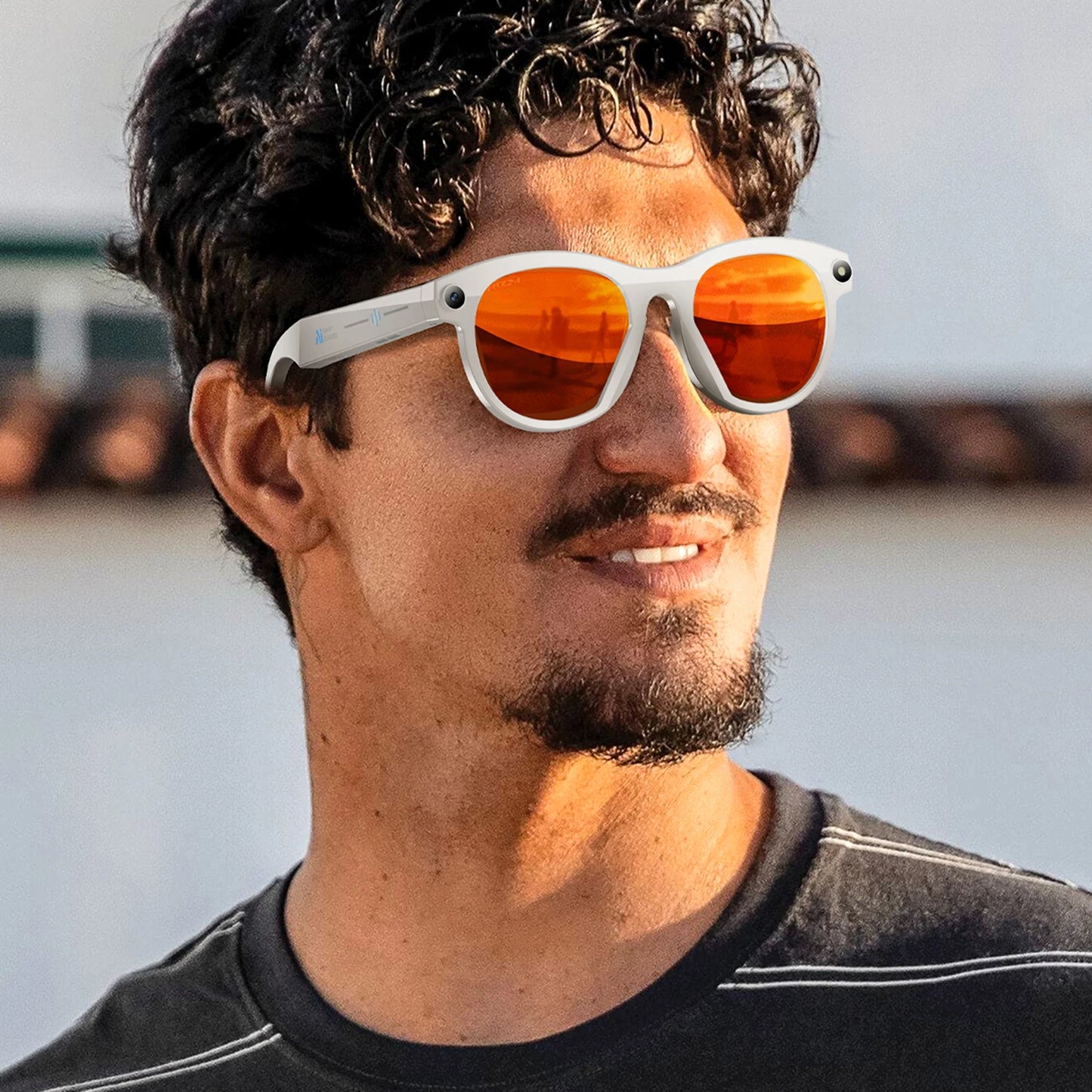 AI Smart Glasses New Interaction With Camera Photo