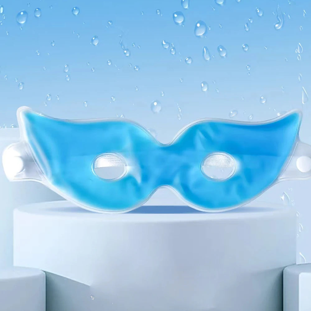 Face Cooling Mask Gel Eye Mask Ice Pack Cooling PVC Hot Cold Therapy Skin Care