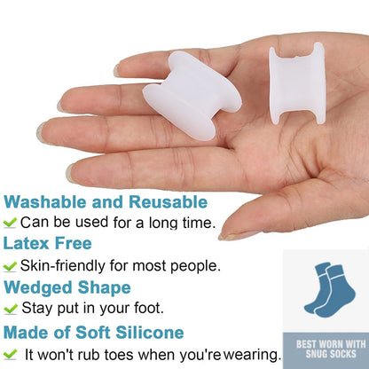 Gel Toe Separator Hallux Valgus Bunion Corrector