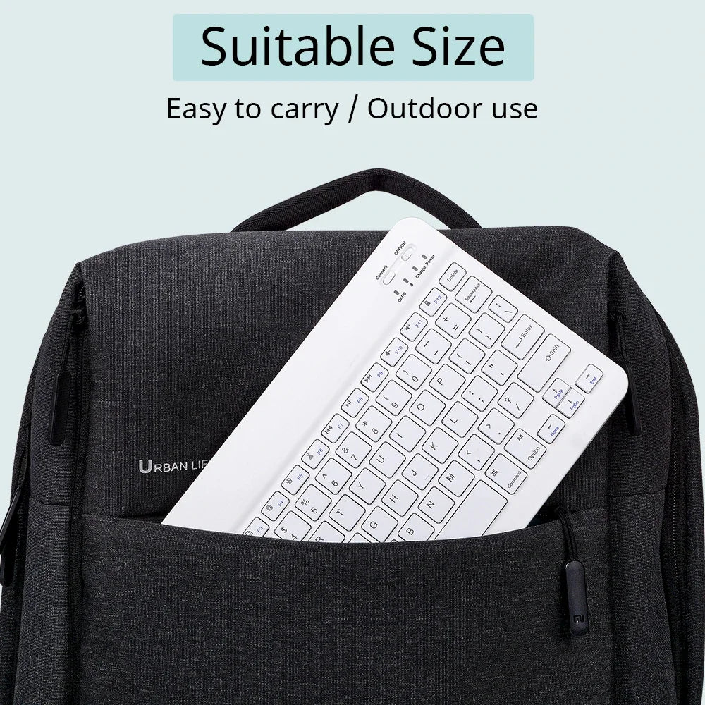 Ultra-Slim Bluetooth-compatible Keyboard Portable Mini Wireless