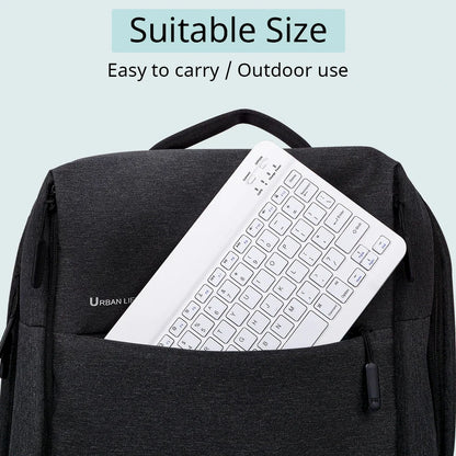 Ultra-Slim Bluetooth-compatible Keyboard Portable Mini Wireless
