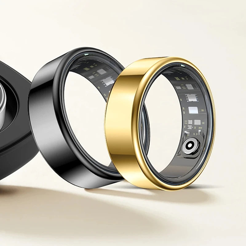 Smart Ring Bluetooth Call Heart Rate Blood Pressure Monitor