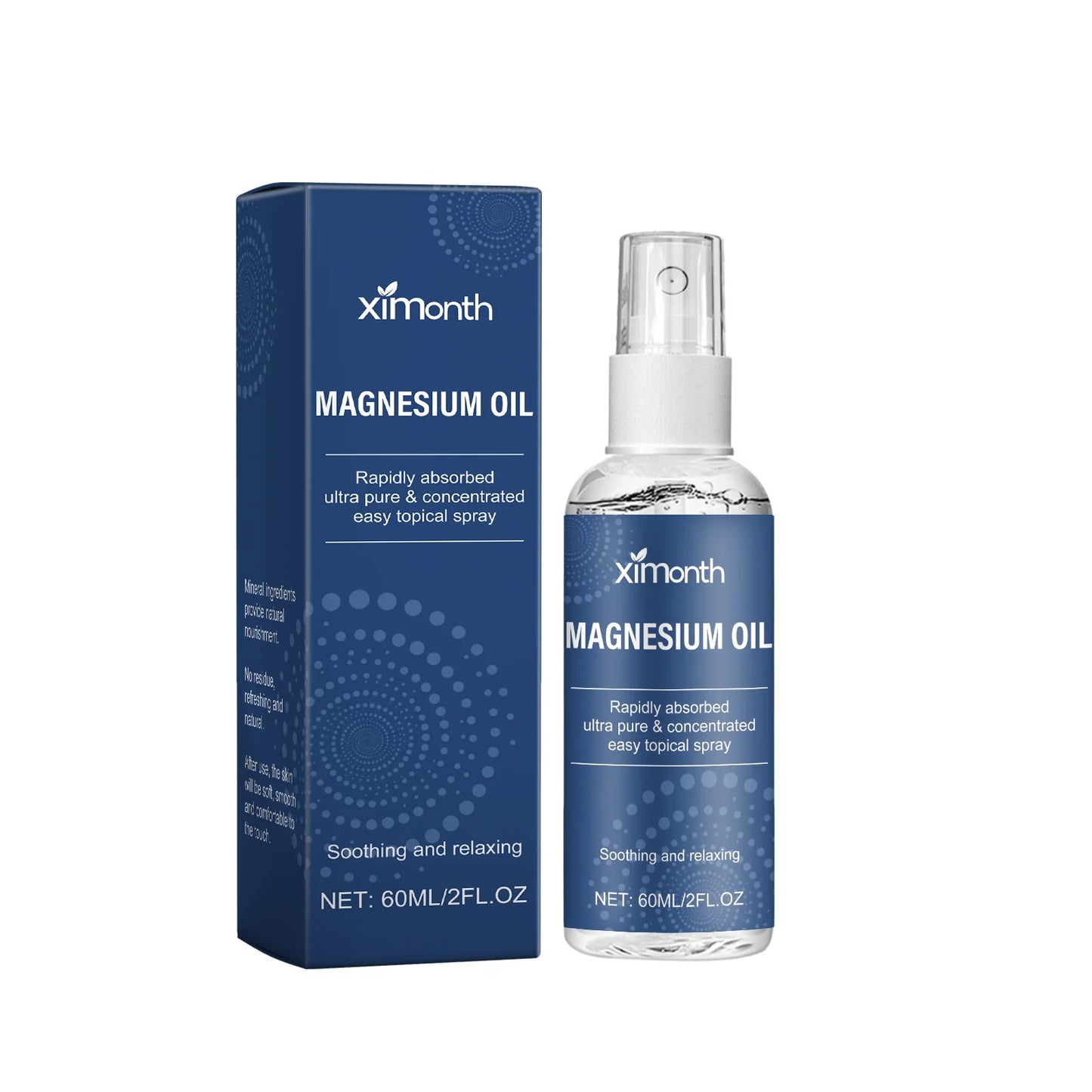 Magnesium Oil Moisturizing Spray Better Sleep Relieve