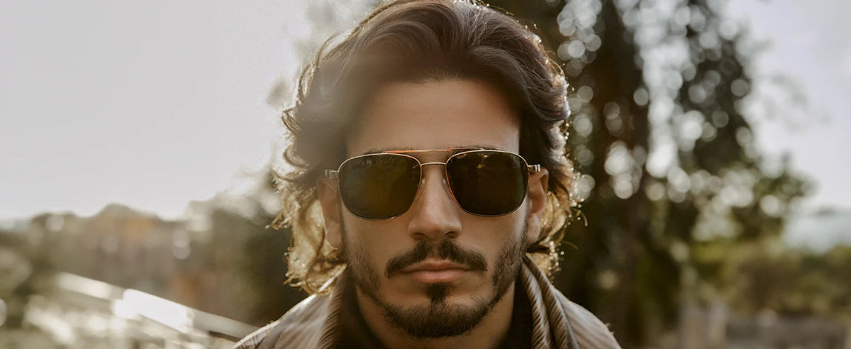 ZENOTTIC Trend Wood Polarized Sunglasses for Men