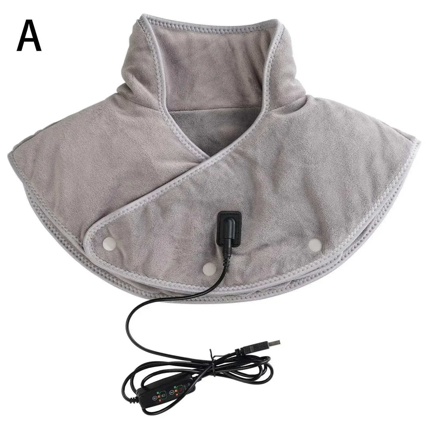 Electric Heating Shoulder Neck Pad Massager Brace