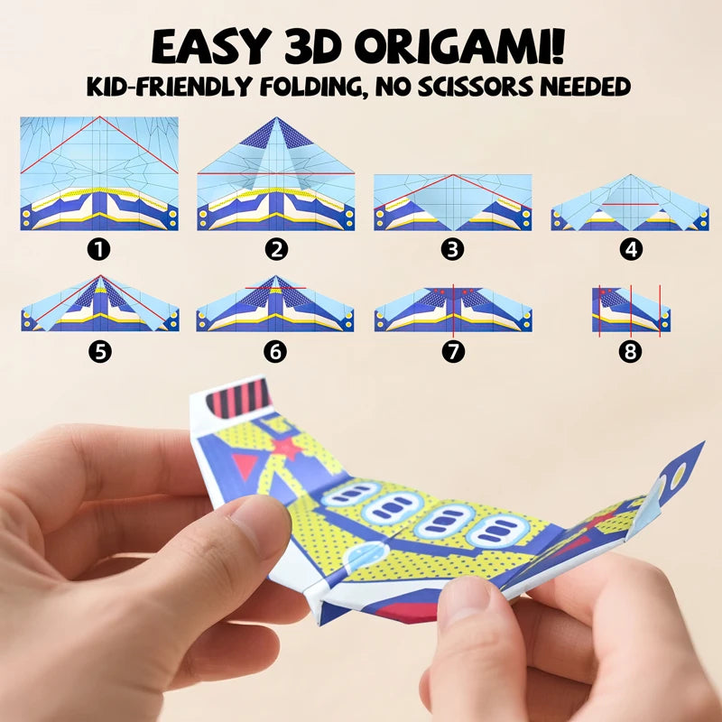 10/36/37 Sheets Origami Kit DIY Origami Paper Art Craft