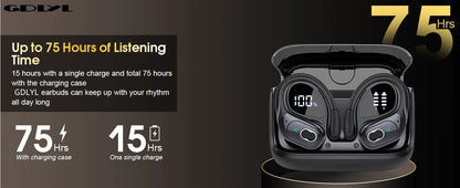 Original GDLYL HD65 TWS Bluetooth V5.4 Headphones Wireless