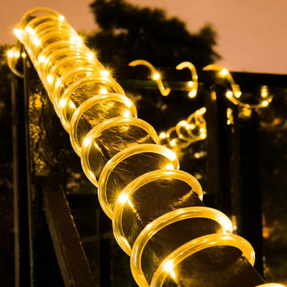 300LED Solar Rope Strip Light Outdoor Waterproof Fairy Light