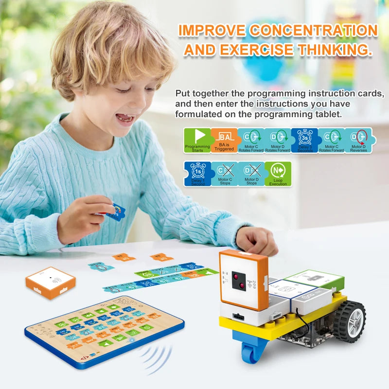 Educational Logic Building Blocks Set for Kids