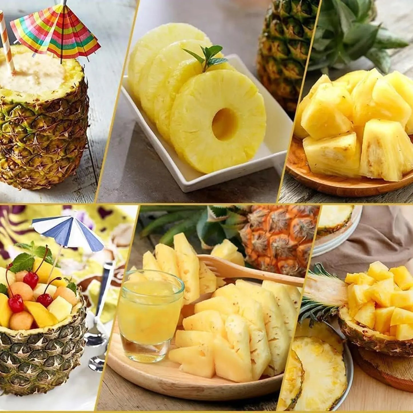 Pineapple Slicer Peeler Peeler Stainless Steel