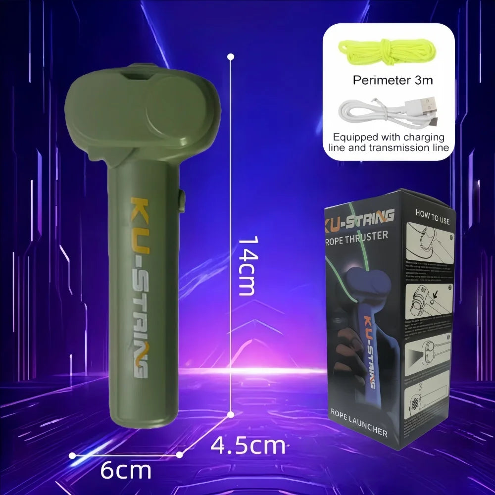 Glow-in-the-dark fun electric rope thruster children's outdoor