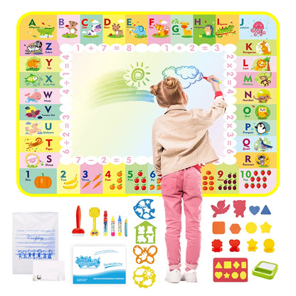 Magic Water Drawing Mat Coloring Doodle Mat