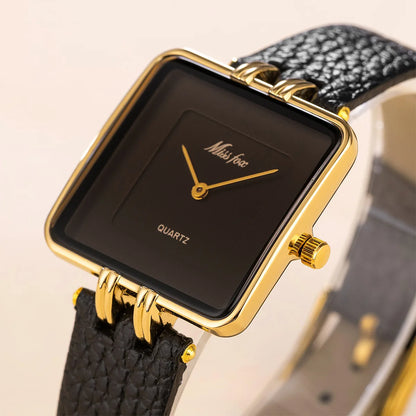 New Fashion Watch Women Casual Leather Strap Quartz