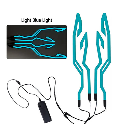 Waterproof LED Cold Light 4-in-1 Helmet Strip