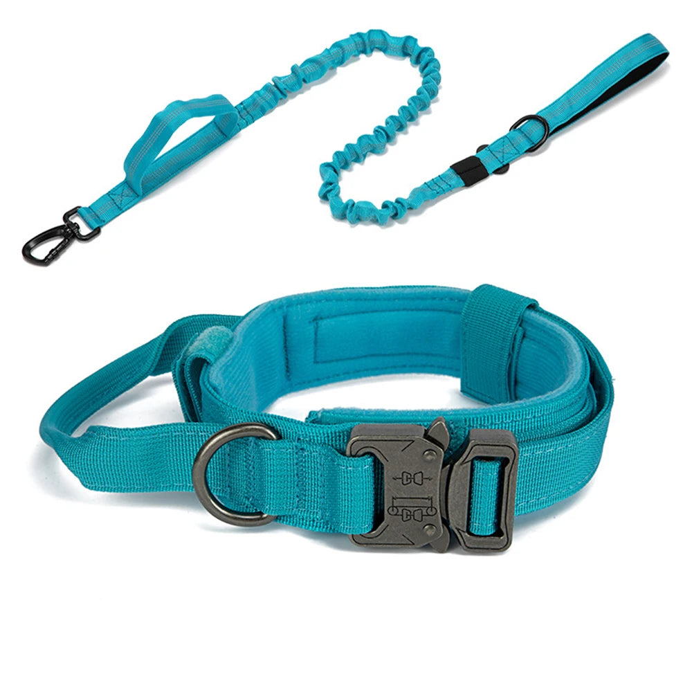 Pet Dog Collar Leash Set Nylon Material Durable Dog Collar