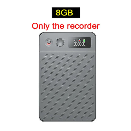 8-256GB AI Voice Recorder with Display Screen Real-Time Transcription