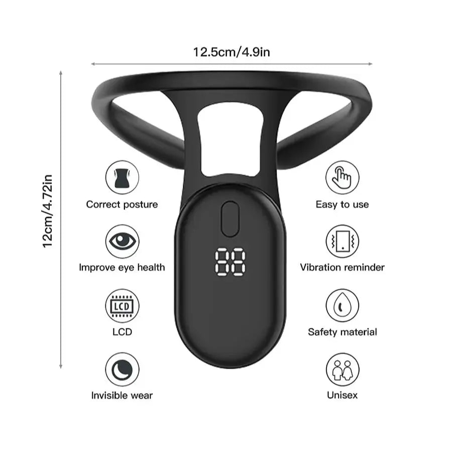 Ergonomic Wearable Smart Neck Back Hump Corrector