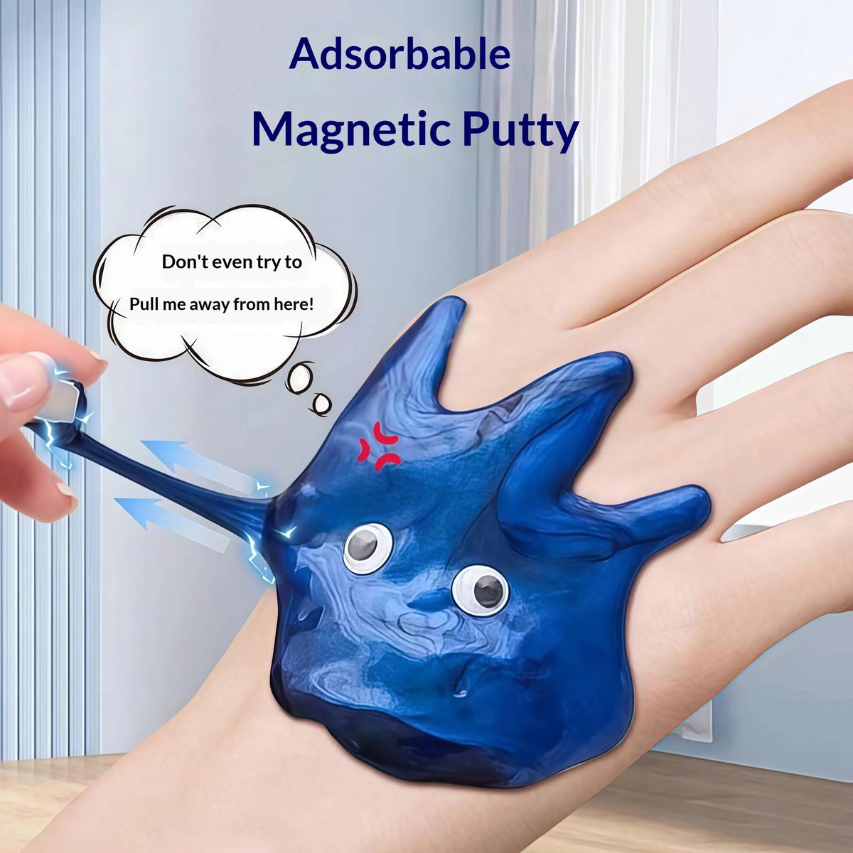 Magnetic Putty Slime Gravity Defying Magnet Toy