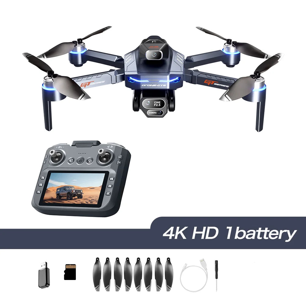 New GT8 Drone GPS 8K Professional HD 360° Dual Cameras