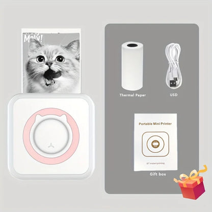 Portable Mini Label Printer for Home Office