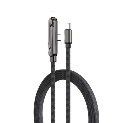 240W Type-C To Type C Cable Elbow Fast Charging Data Cable