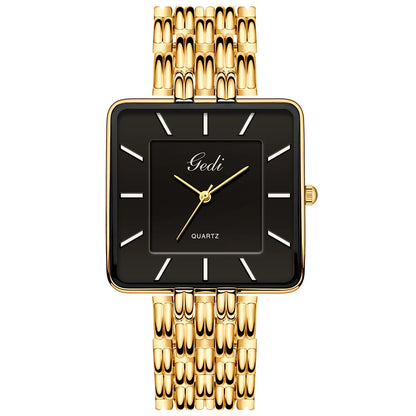 Men Watch Business Simple Square Couple Watches Waterproof