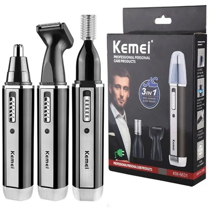 Kemei 4 in 1 trimmer for men Electric Nose and ear trimmer