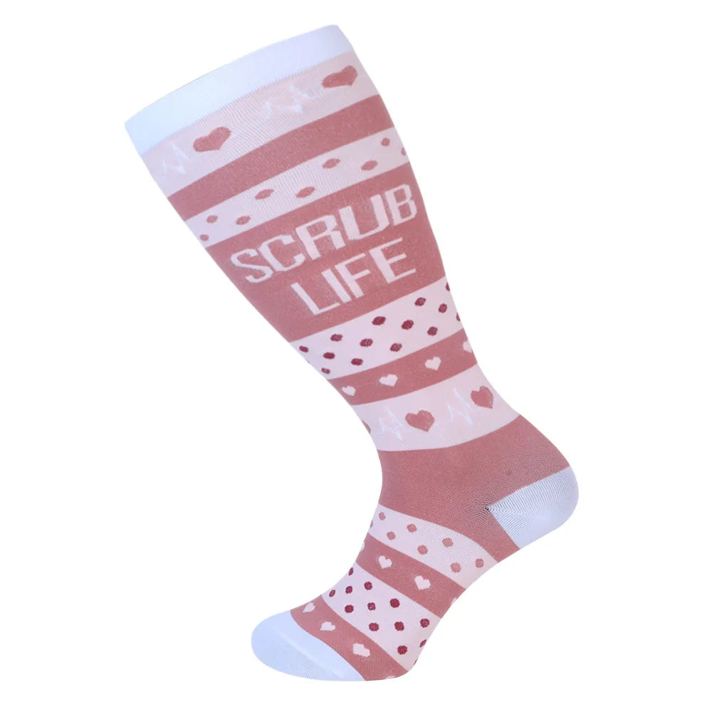 Compression Socks for Women Men Wide Calf