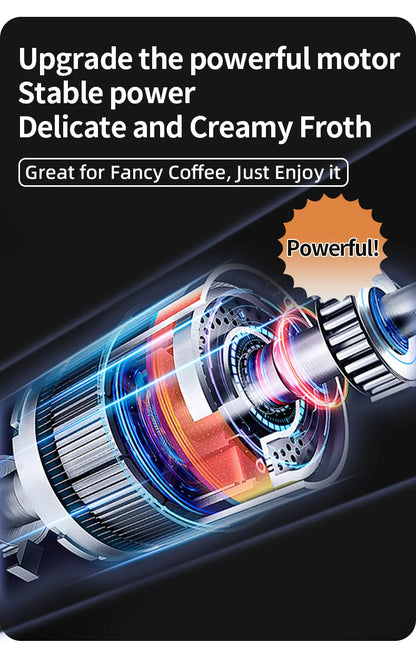 UPGRADED Electric Coffee Frother/MILK Whisk+Egg Beater