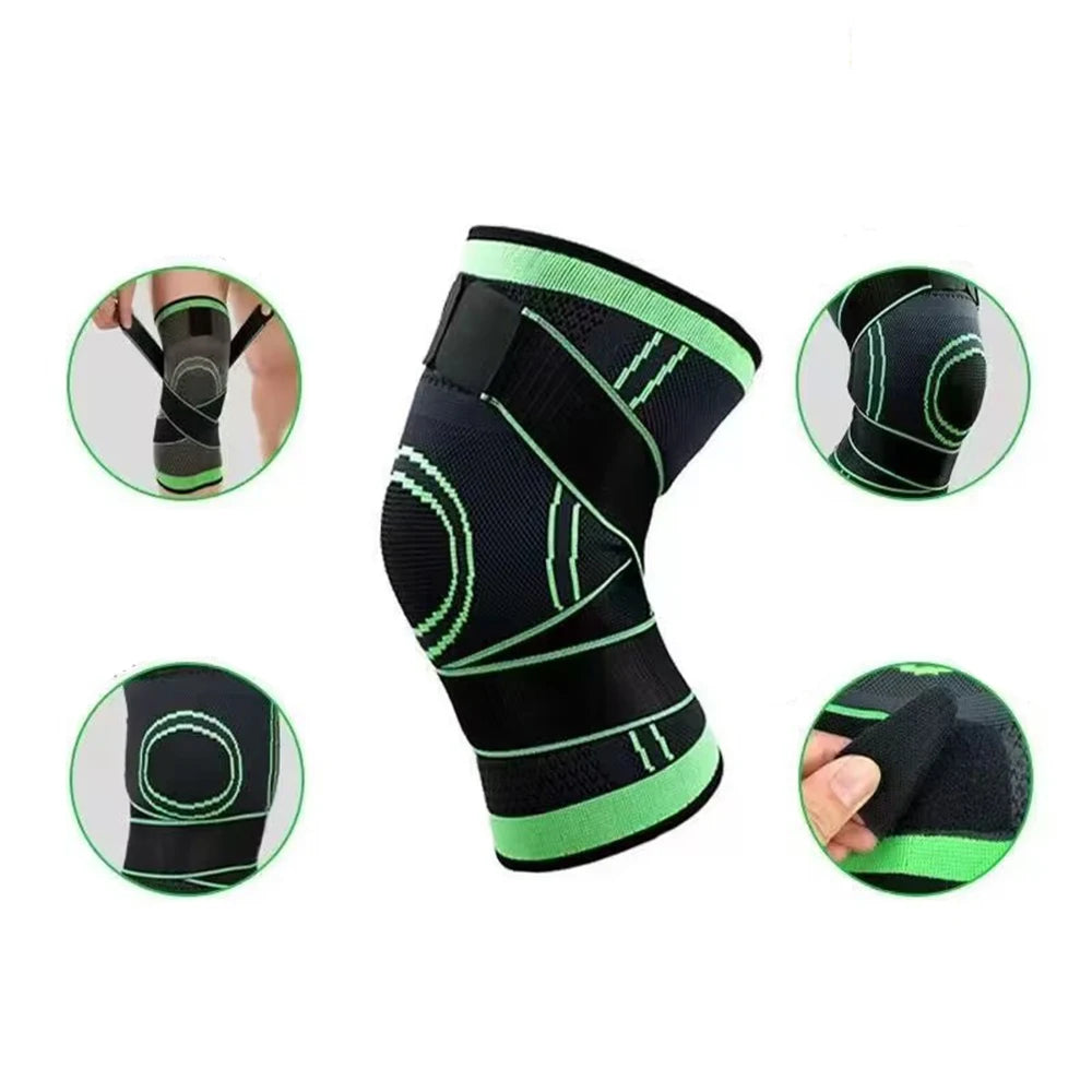 Fitness Knee Sleeve Sports Straps Compression Gym