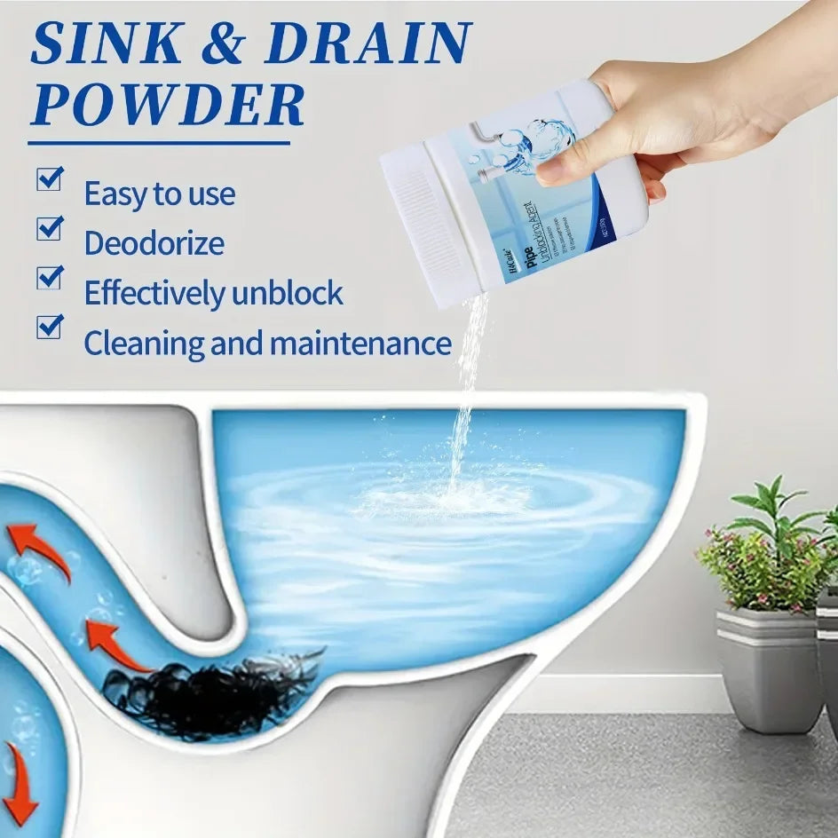 Powerful Pipe Dredging Agent Kitchen Dredge Deodorant Toilet