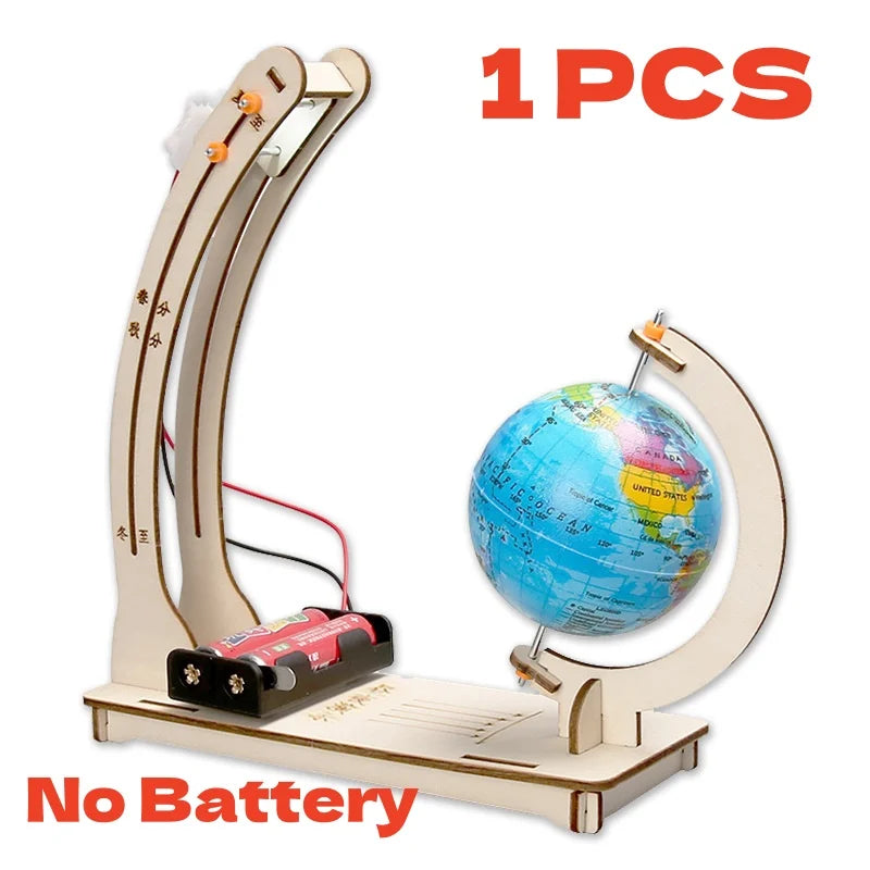 DIY Earth Model Cycle Science Kit STEM Educational Globe Toy