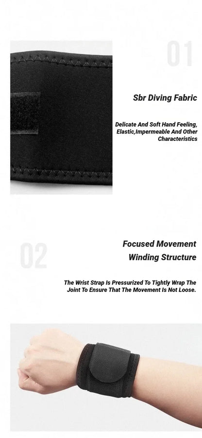 Wrist Support Straps Adjustable Strength Bandage Fitness