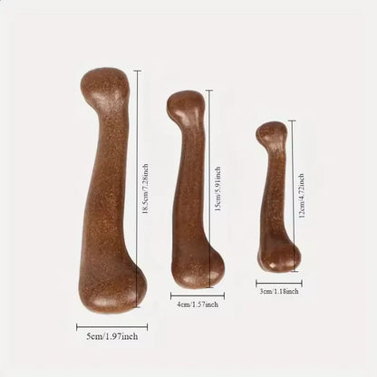 Dog Bone Chews Toys Nearly Indestructible Natural Non-Toxic