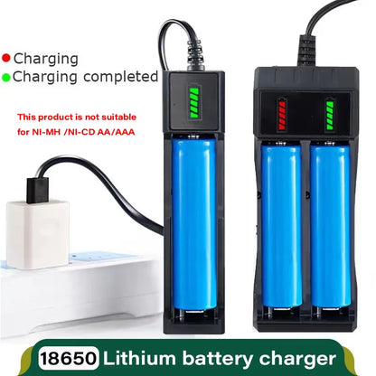 Battery Charger Rechargeable Lithium Battery USB Charger