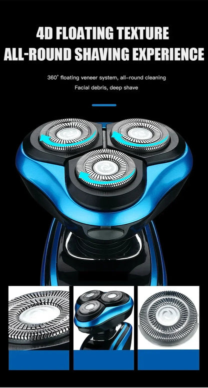 Electric Shaver Full Body Washable Shaver Men's Multifunctional
