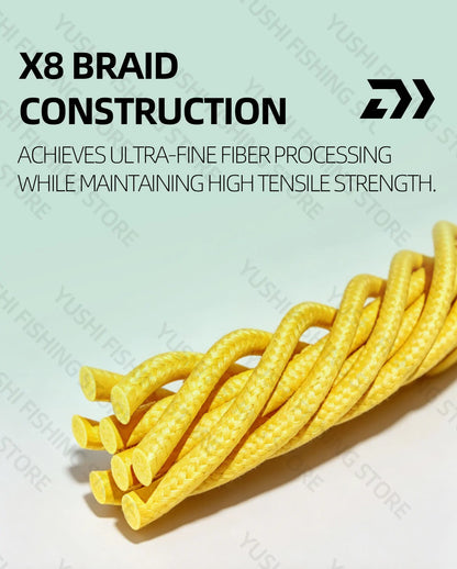 Original X8DAIWA-J Braided Expedition 8 strands Fishing Line
