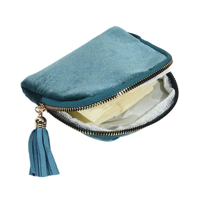 Exquisite Jewelry Storage Bag With Tassel Pendant