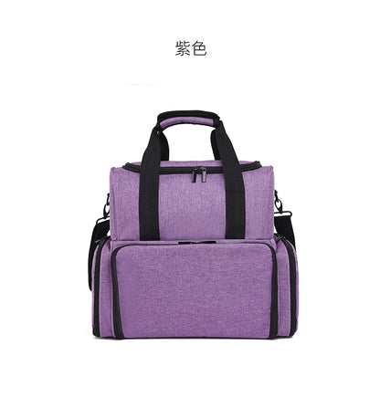 Portable 3 Layer Nail Polish Storage Bag Organizer