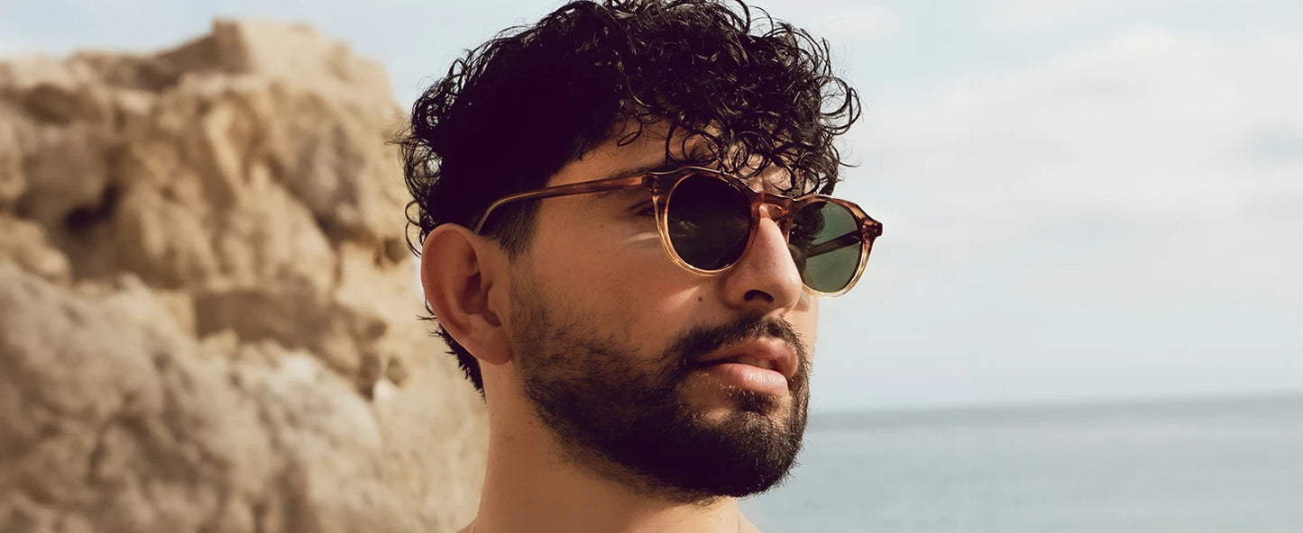 ZENOTTIC Vintage Round Polarized Sunglasses for Men Women