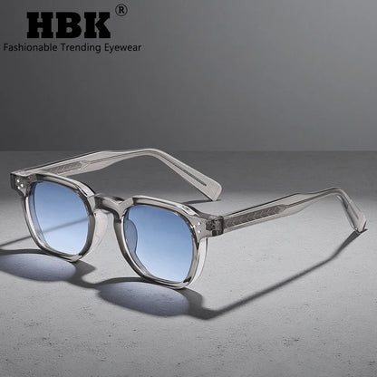 HBK New Square Retro Sunglasses Men Fashion