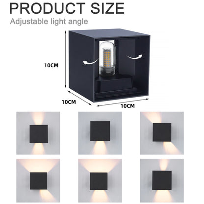 Modern LED Wall Lamp Waterproof IP65 Aluminum LED Wall Light